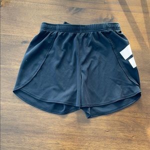 Girls Adidas Black Shorts